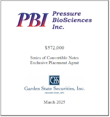 GSS Capital Group selected transaction — Pbi · Mar2025